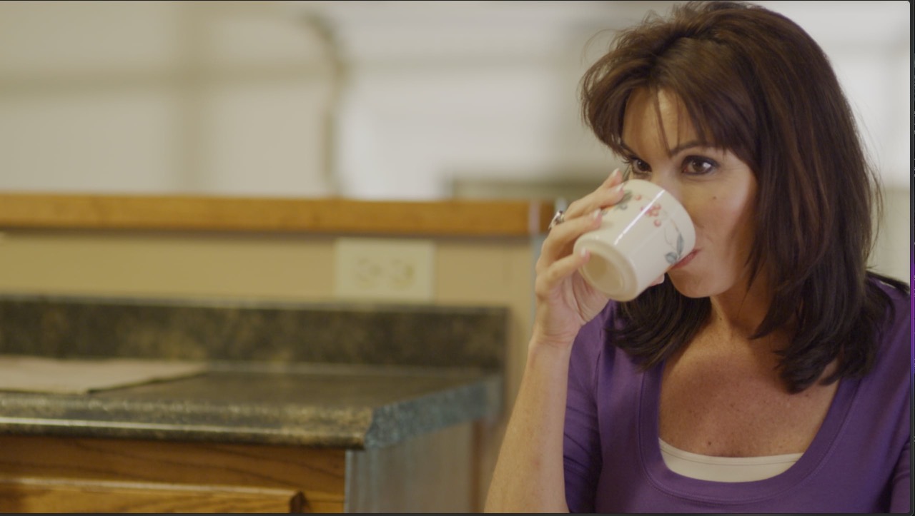 The Rescue kitchen scene, photographed for the independent film